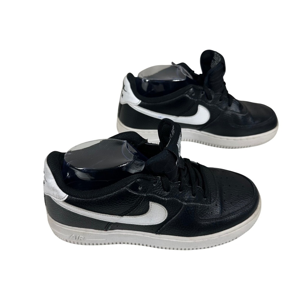 Nike Air Force 1 Low Kids GS Black White Sneakers CT3839-002 Size 6.5Y